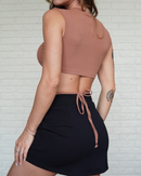 Cropped Celeste Mocha Mousse