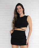 Short Saia Queens Preto