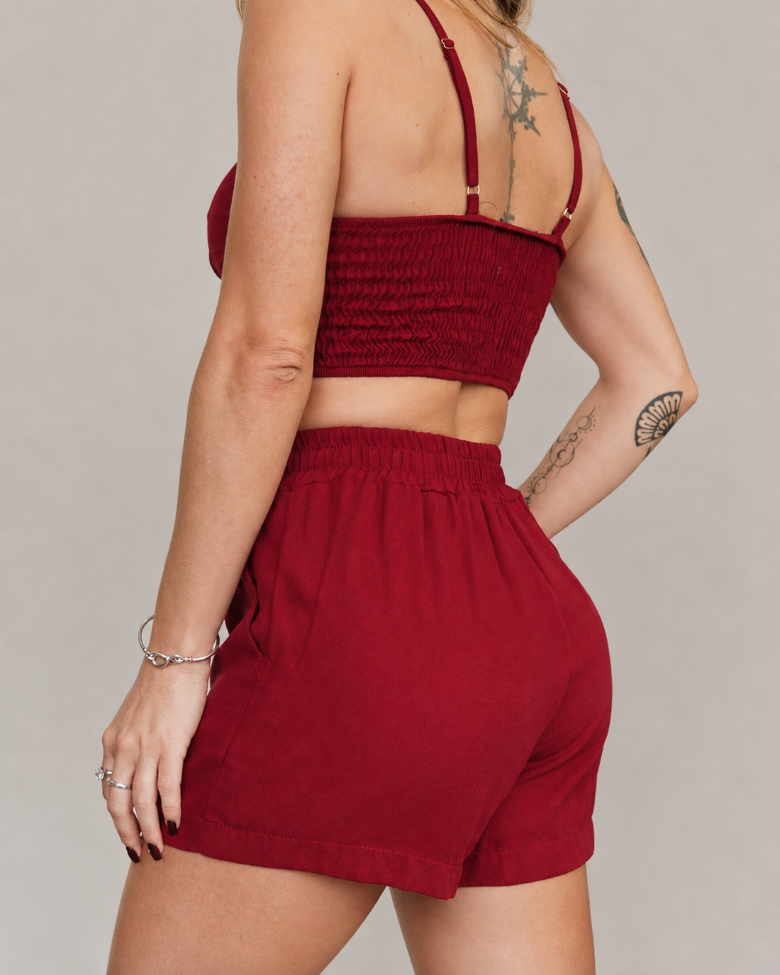 Top Viscose Vinho