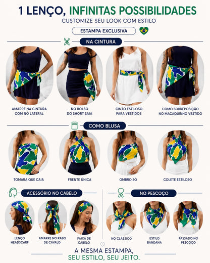 Lenço Brasil