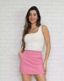 Short Saia Queens Rosa Ballet