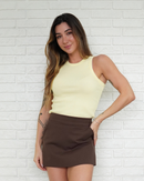 Básica Canelada Amarela