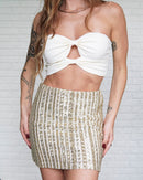 Top Laço Duplo Off-White